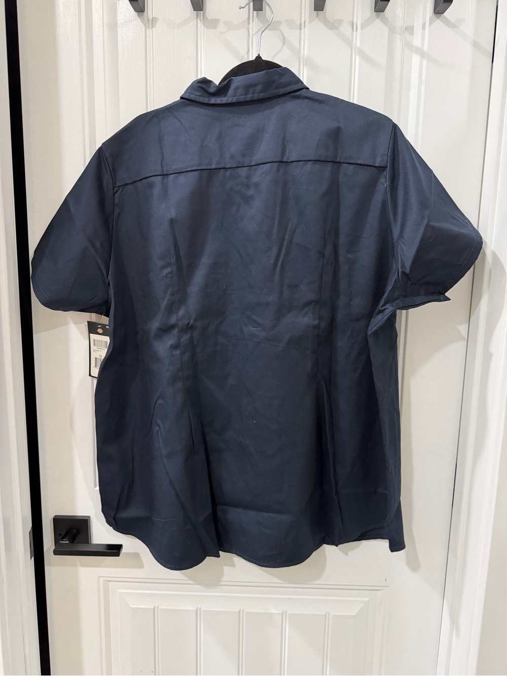 NWT Dickies 2X Navy Short-Sleeve Button-Up 574 Work Shirt - Picture 6 of 7